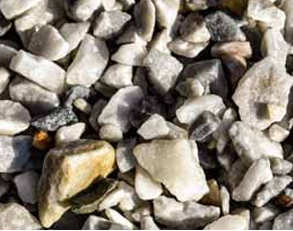 half inch marble chips bagged